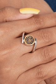 Sa3ada (03) Mix Gold Ring