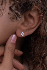 Zircon Diamond (01) Earring