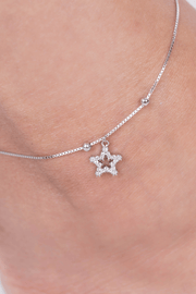 Zircon Star (01) Anklet