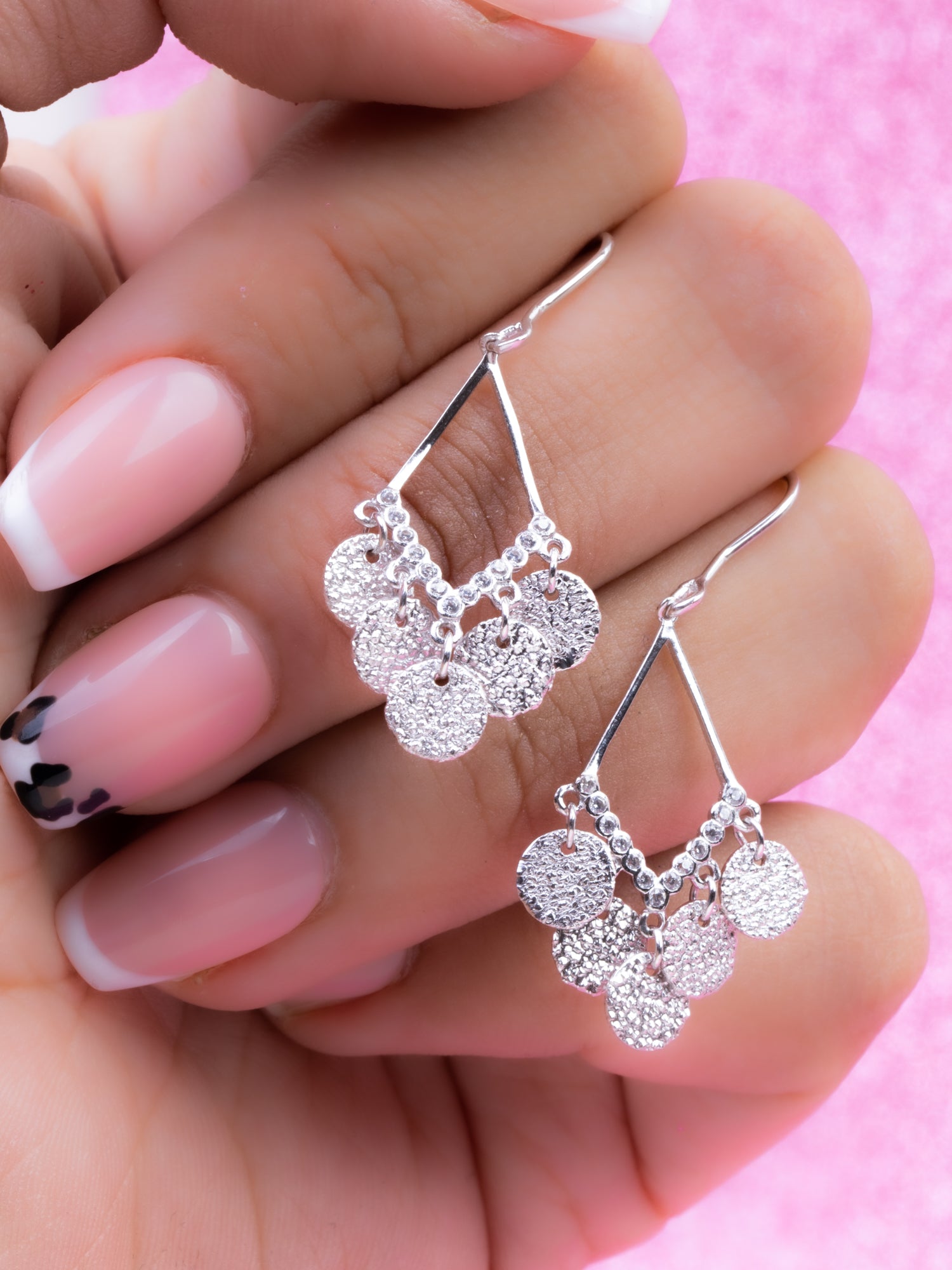 Zircon & Barq Earring