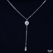 Zircon Circle (04) Necklace