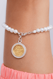 pearl & Qalb Ya3shaq mixgold Bracelet