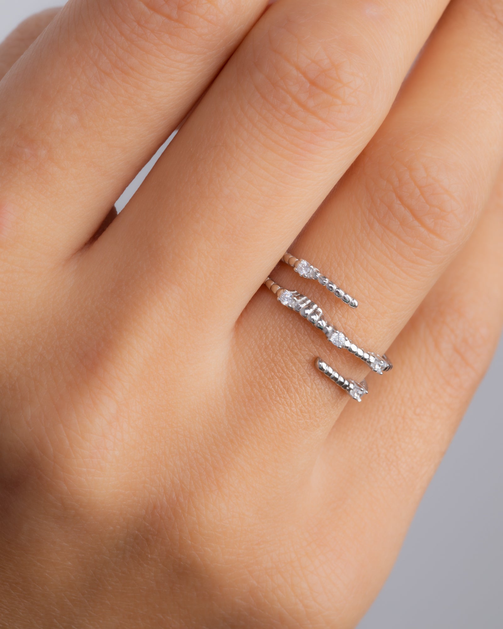 Zircon Triple Layer (02) Ring