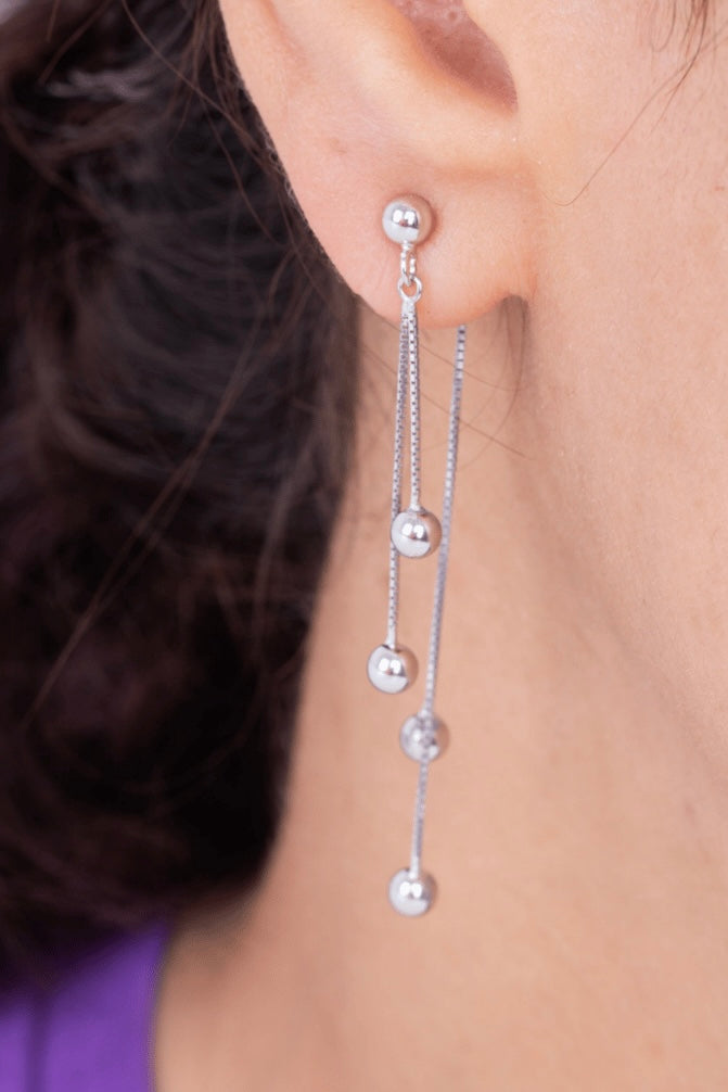 Plain Balls Earring