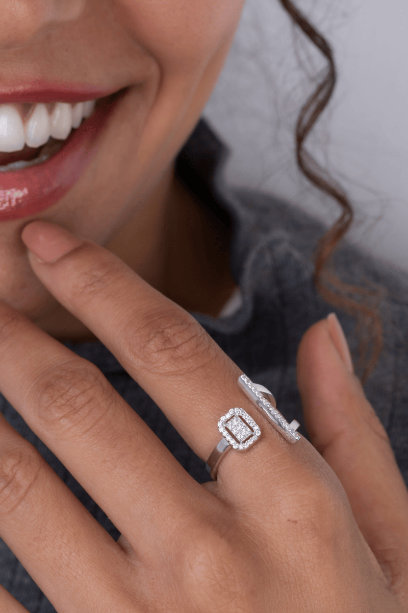 Zircon Square (0167) Ring