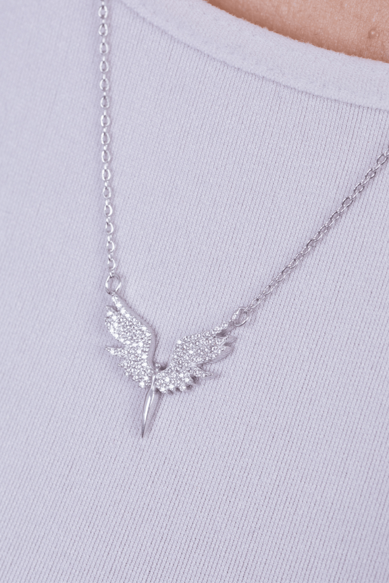 Zircon Angel Necklace