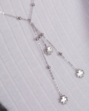 Plain Balls & Flower (01) Necklace