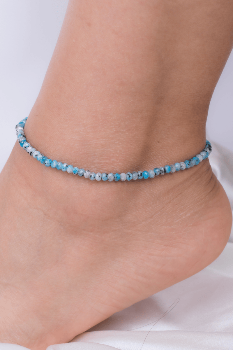 jad light blue Anklet