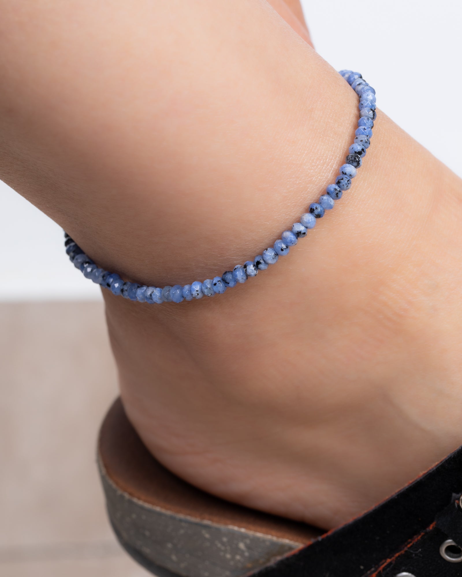 Jade Blue Anklet