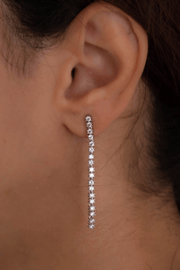 Zircon Tennis (01) Earring
