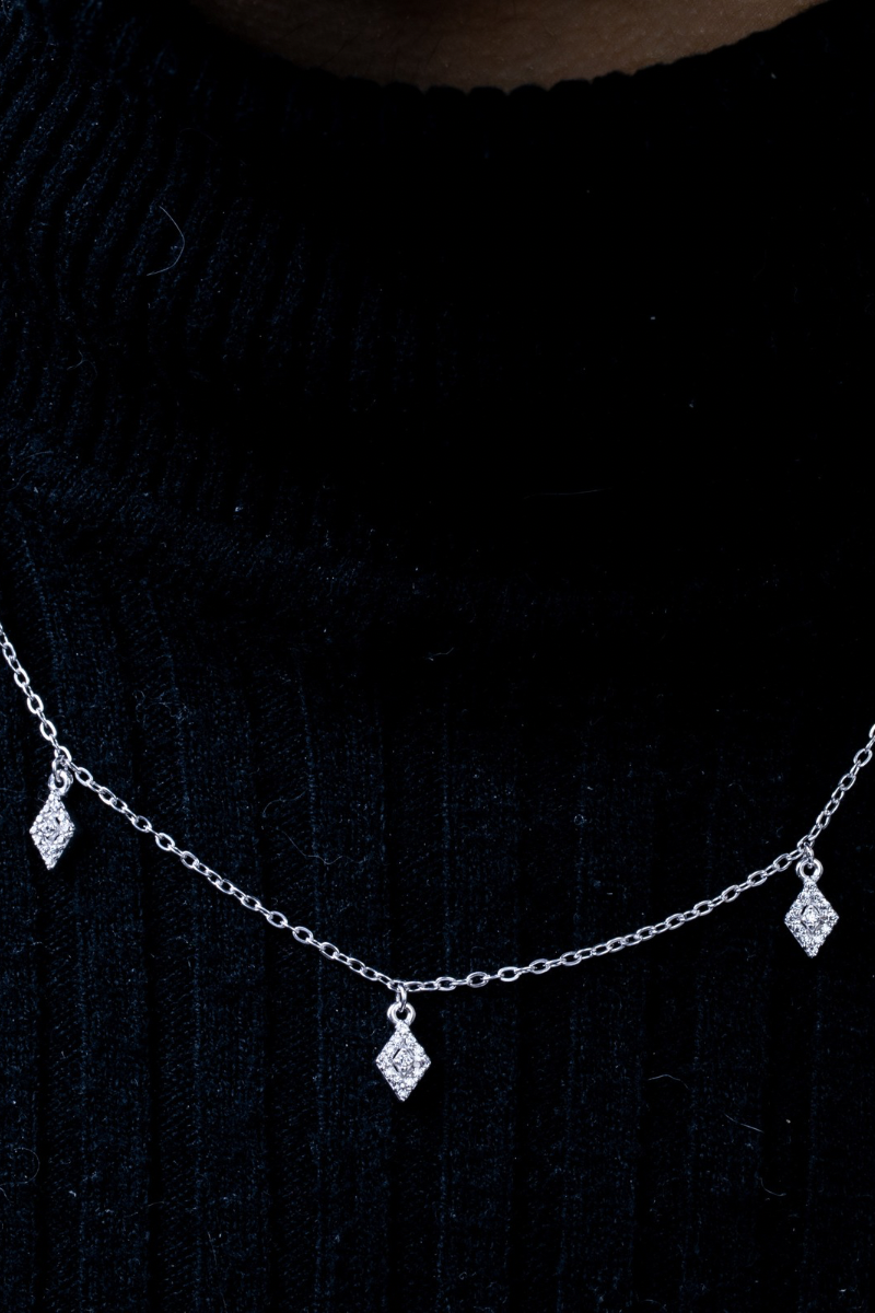 Zircon diamond Necklace