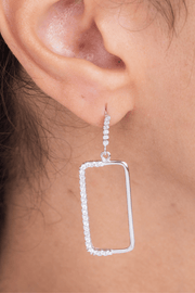 Zircon Diamond (035) Earring