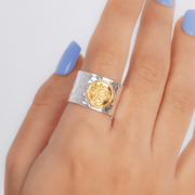 Barq Sa3ada Mix Gold Ring