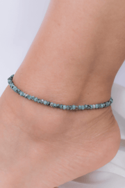 Jade  green Anklet
