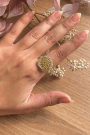 Arabic (040) Mix Gold Ring