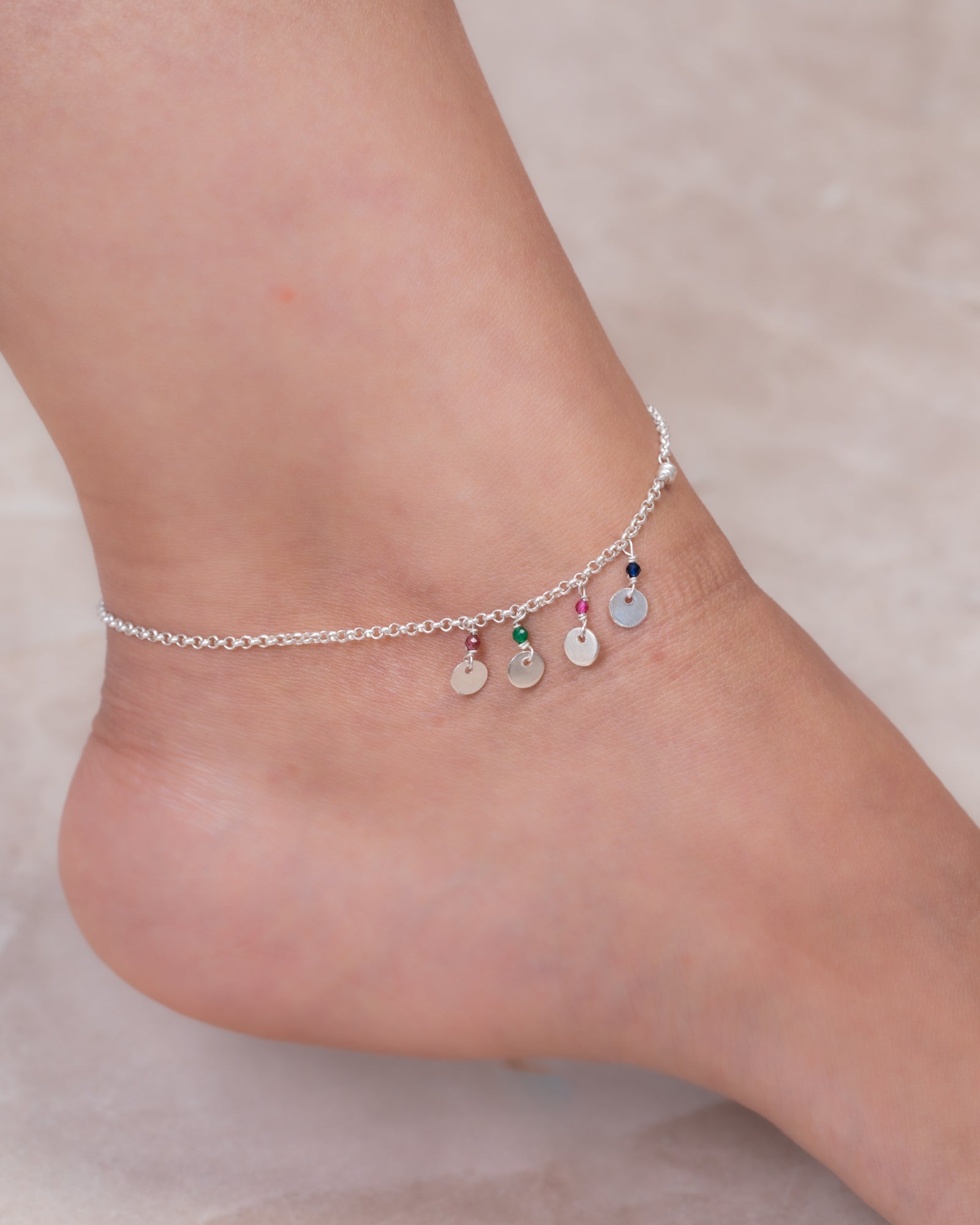 Colored Barq Anklet