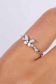 Zircon Butterfly (05) Ring