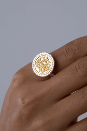 Arabic (041) Mix Gold Ring