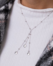Plain Balls & Flower Necklace