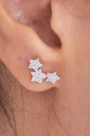 Zircon Star (08) Earring