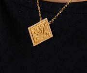 Zircon Madad Gold Plated Necklace
