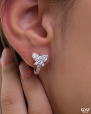Zircon Butterfly Hoop (06)