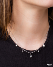 White Star Necklace