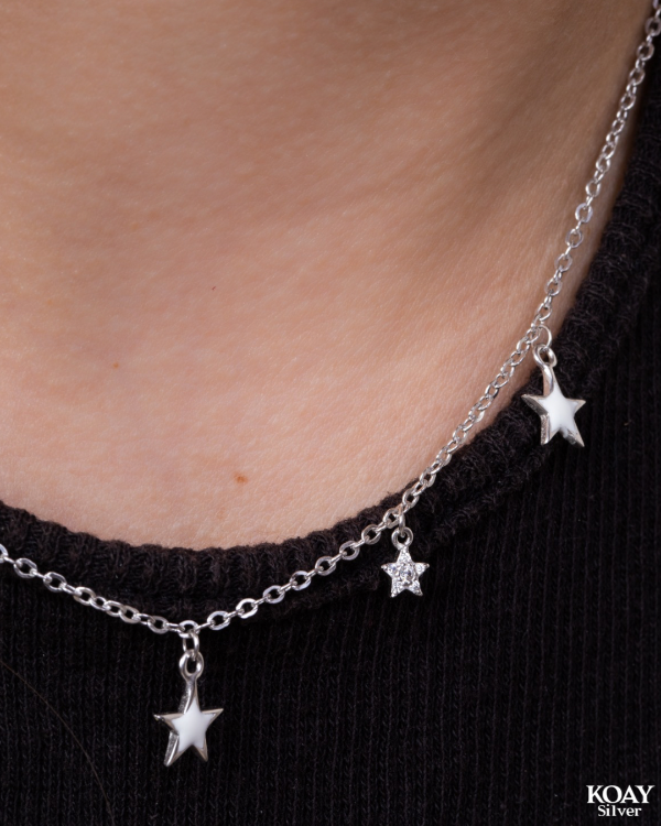 White Star Necklace