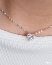 Heart Zircon (03) Necklace