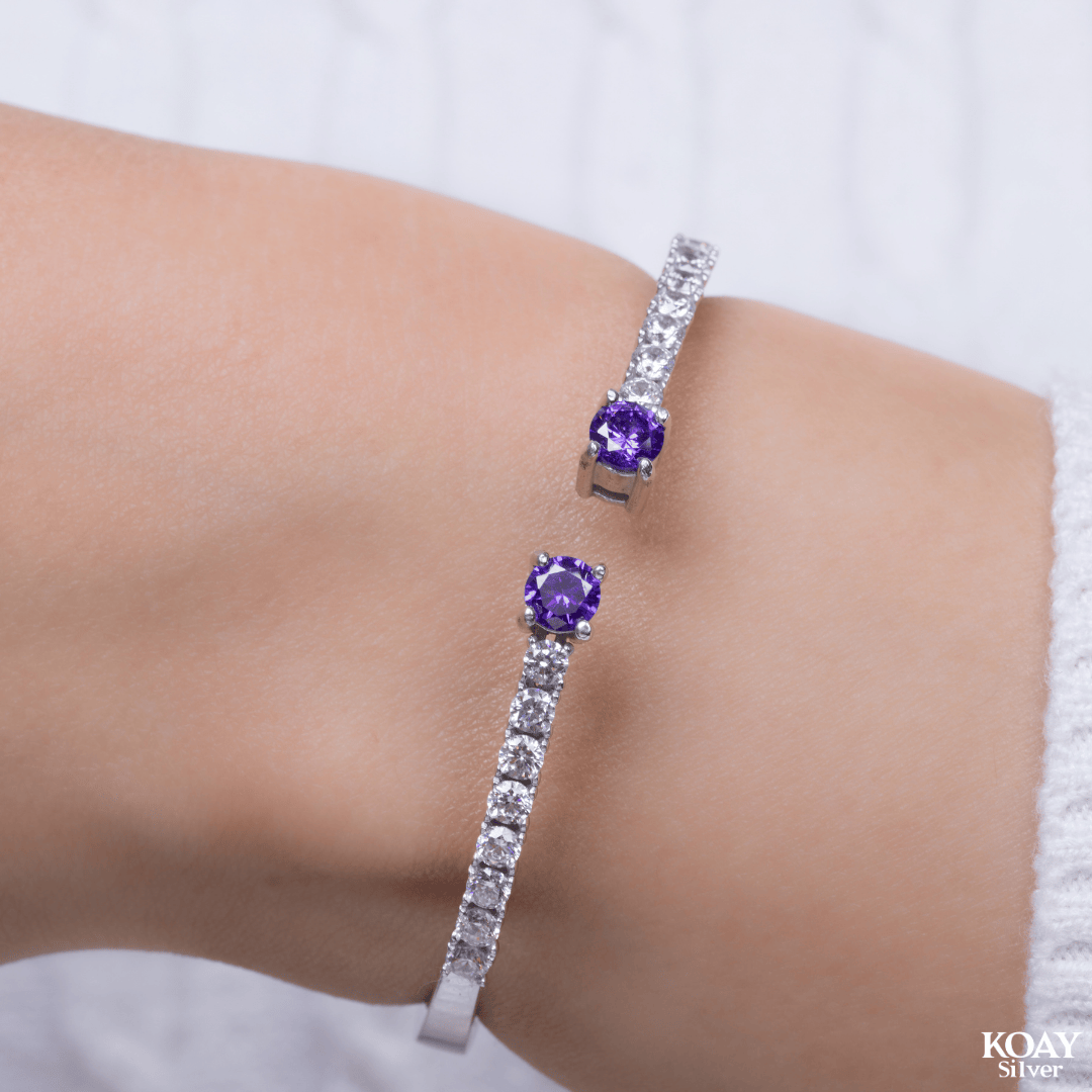 Zircon Purple (016) Bangle