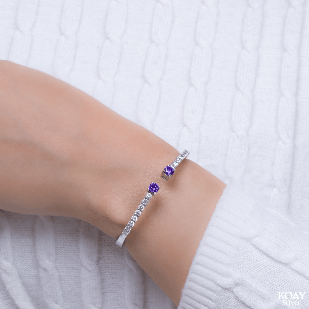 Zircon Purple (016) Bangle