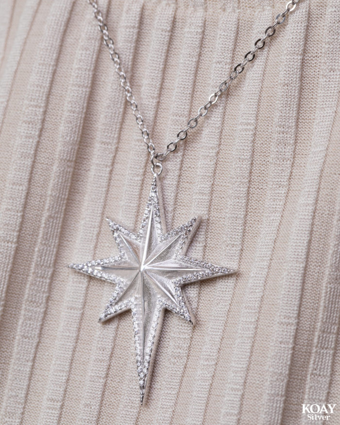 Zircon Northstar Necklace