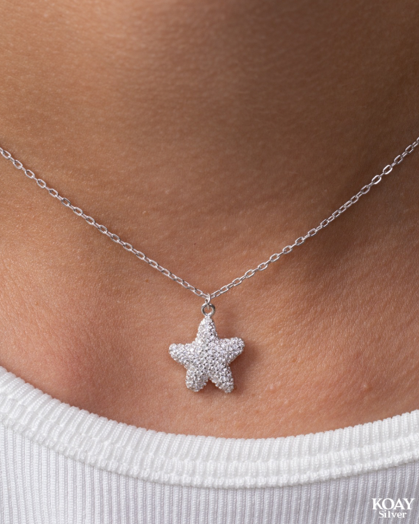 Zircon Star Necklace