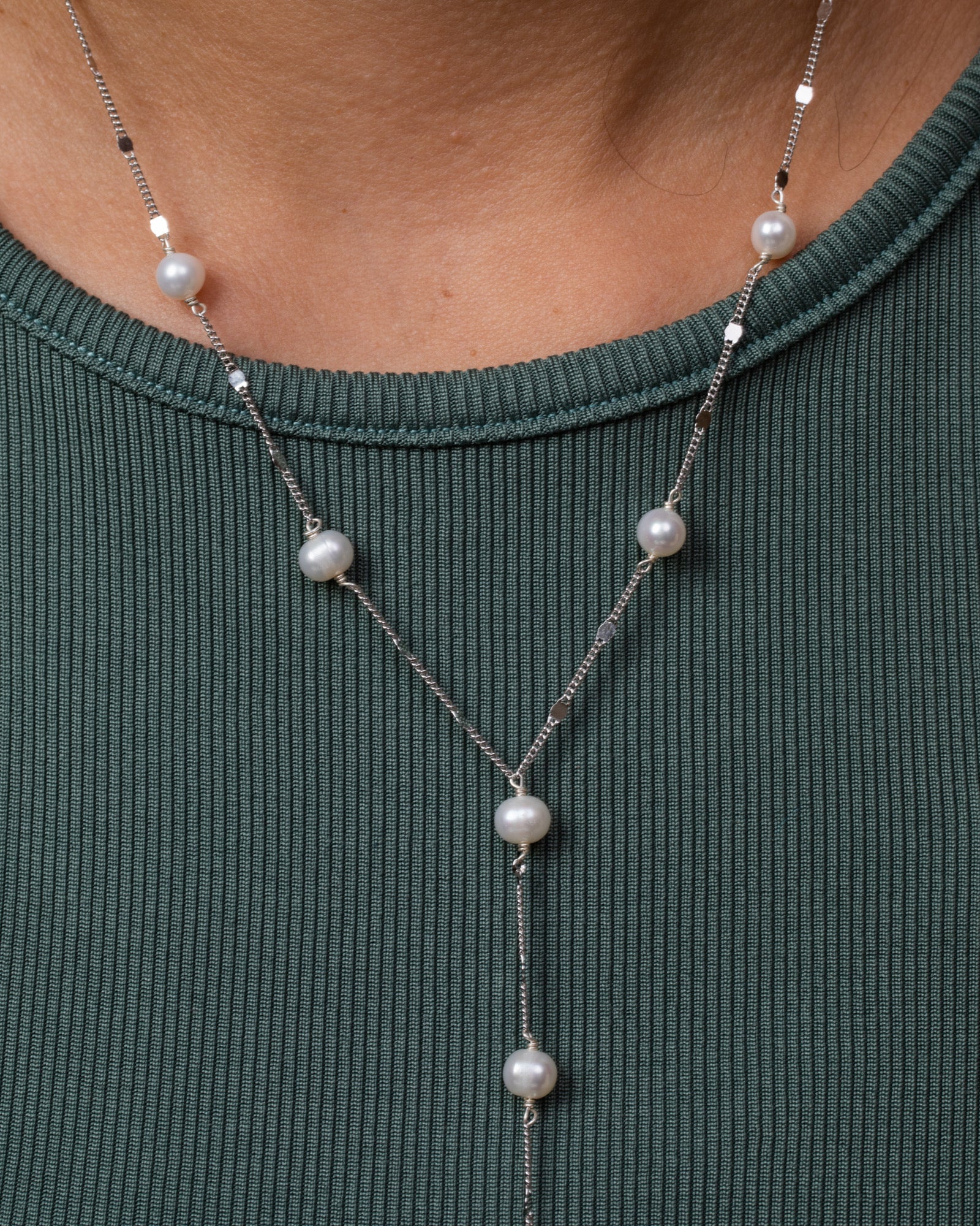 Italian Pearl Necklace