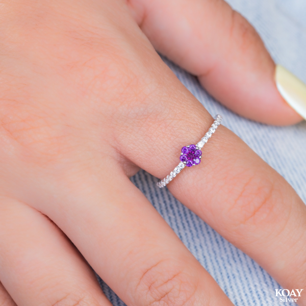 Zircon (097) Purple Ring