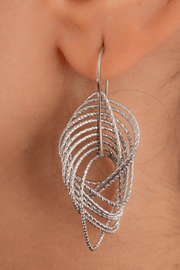 Layered Leaf Earring