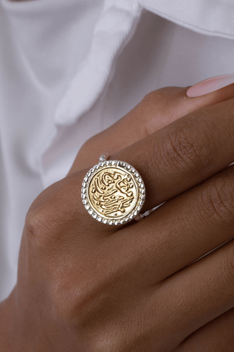 Arabic (030) Mix Gold Ring