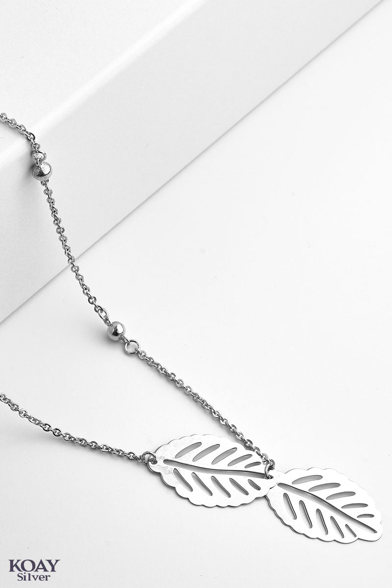 Double Leaf (02) Necklace