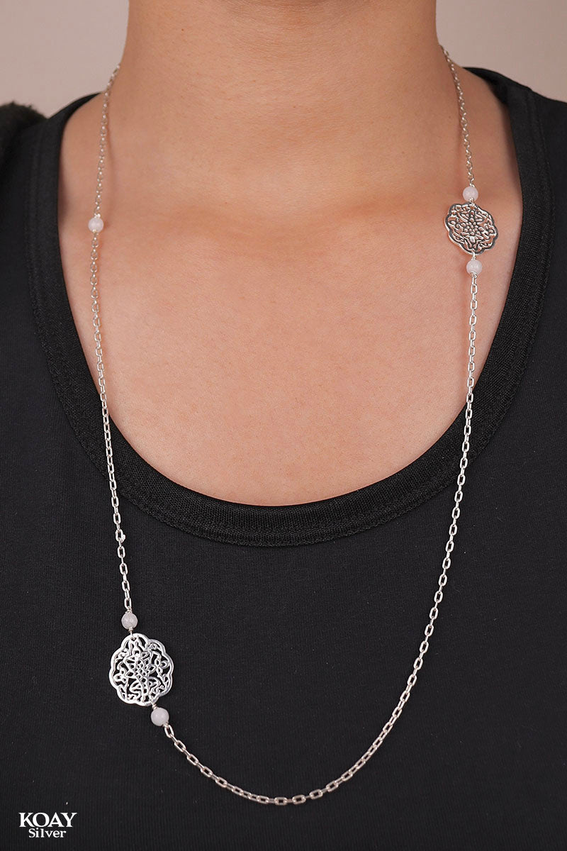 White Stones Necklace