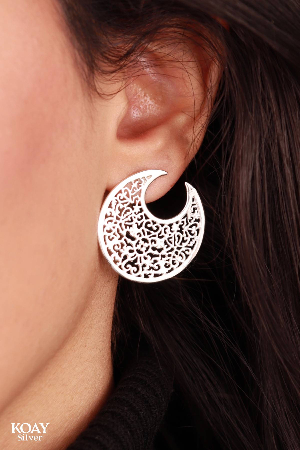 Crescent Earring