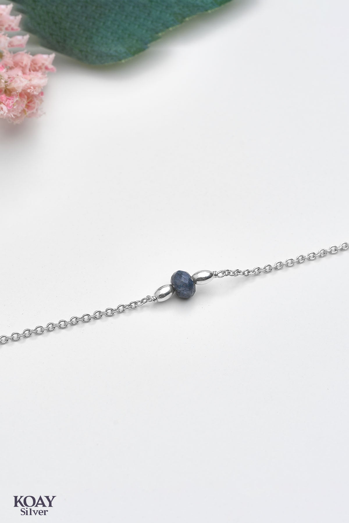 Grey Stone Bracelet