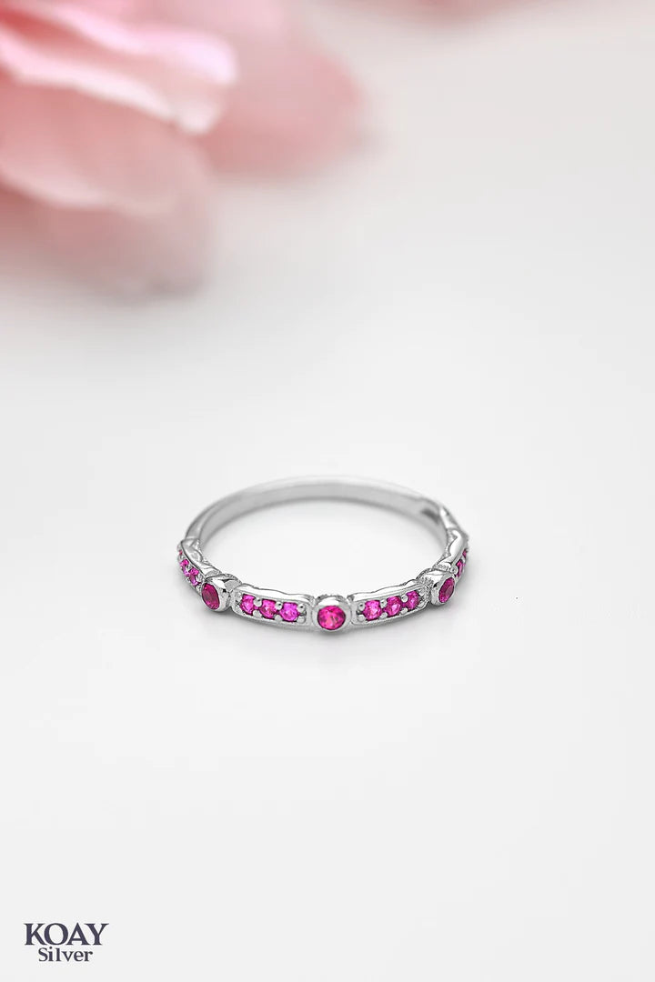 Zircon (042-Pink) Ring
