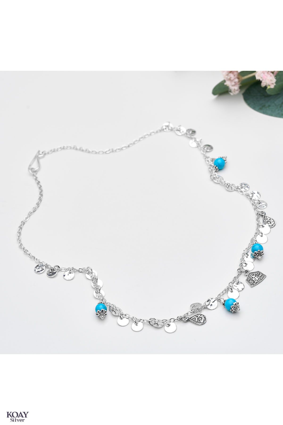 Arabic (01-Turquoise) Necklace