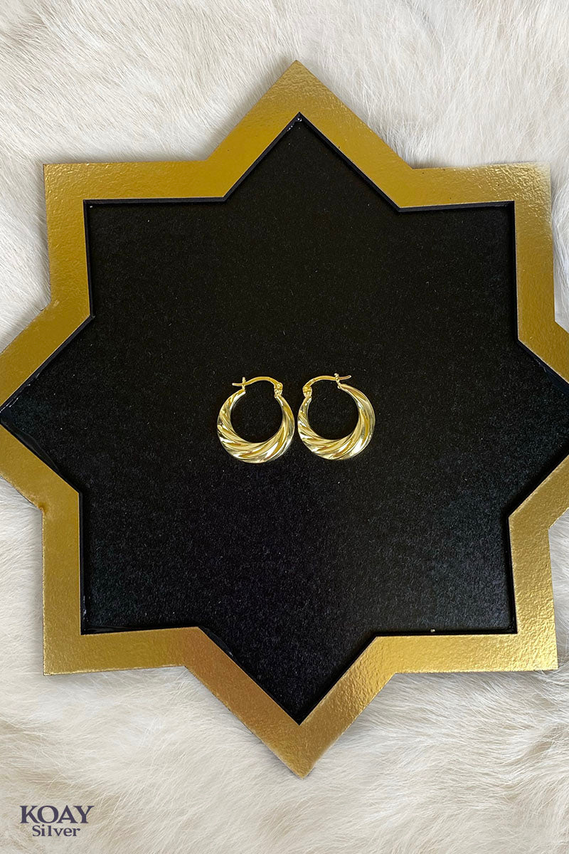 Wavy  Earring (02-GP)