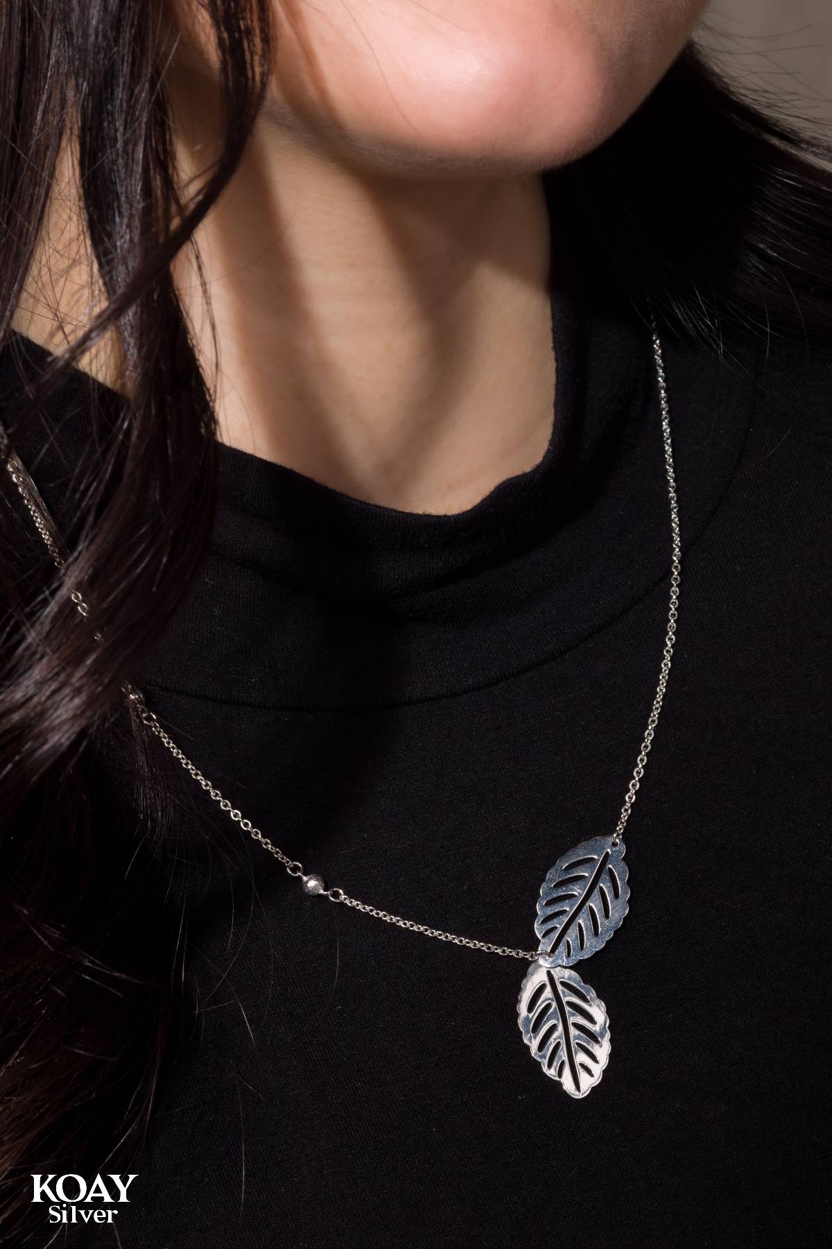 Double Leaf (02) Necklace