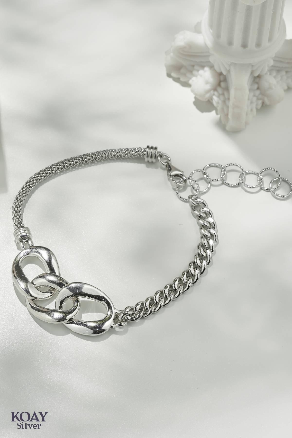 Zircon Chain Bracelet (03)