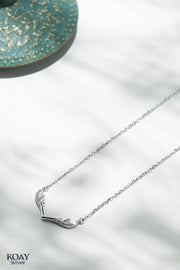 Zircon Deer Necklace