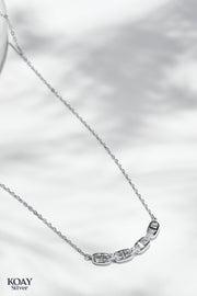 Zircon Gourmet Necklace