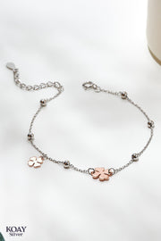 Rose Flower Bracelet