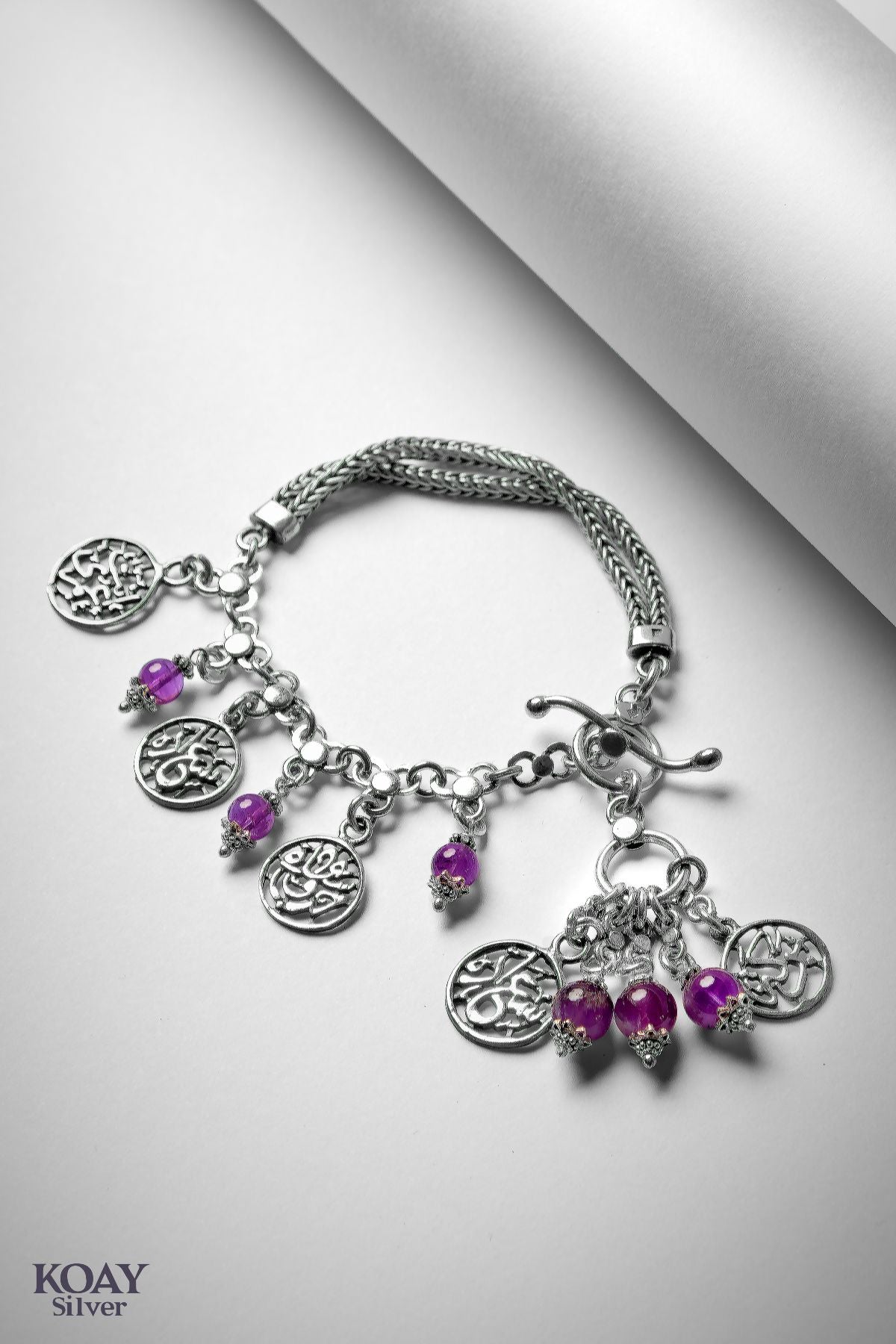 Purple Arabic Bracelet (02)